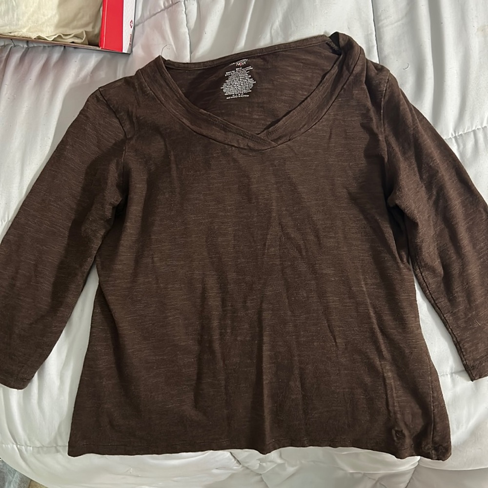 Dan skin Now Brown half sleeve shirt